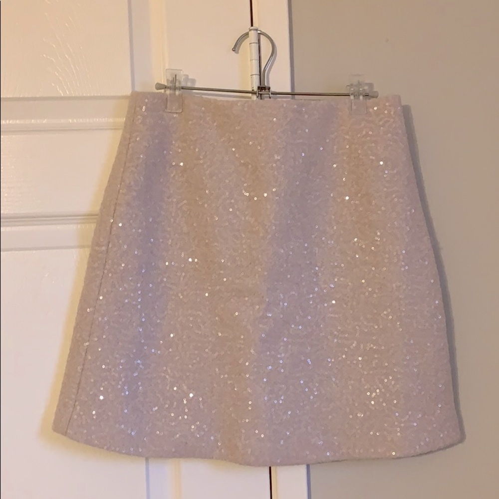 Skirt with sequins